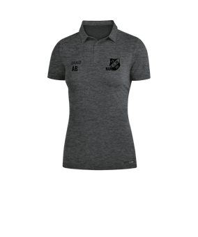 JAKO Premium Basics Poloshirt Damen Grau F21
