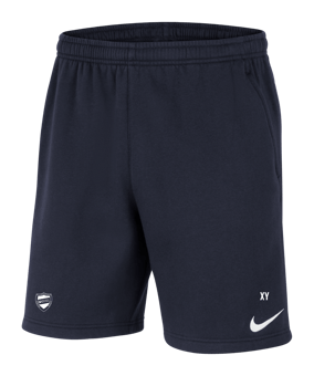 Nike Park 20 Fleece Short Kids Blau Weiss F451