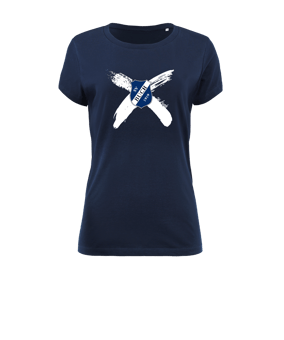 Merch Expresser 2.0 T-Shirt Women French Navy | #cross