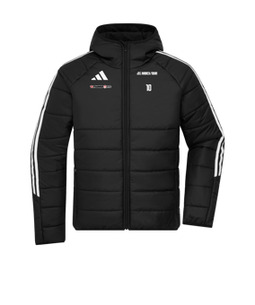 adidas Tiro 24 Winterjacke Schwarz Weiss