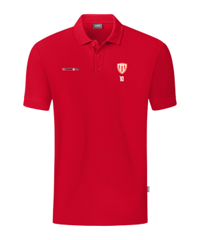 JAKO Organic Polo Shirt Rot F100