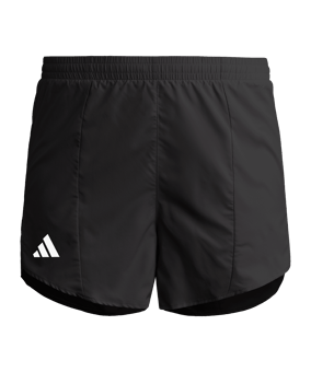 adidas Adizero E Short Damen Schwarz - zwart