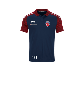 JAKO Performance Poloshirt Kids Blau Rot F909