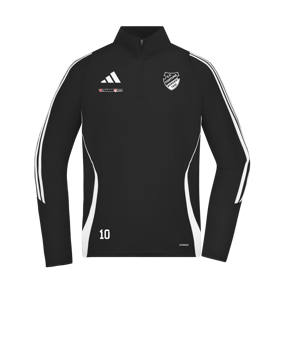 adidas Tiro 24 Trainingstop Schwarz Weiss