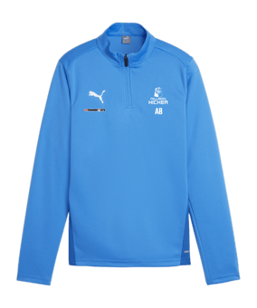PUMA teamGOAL Training 1/4 Zip Sweatshirt Kids F02