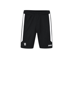 JAKO Power Short Schwarz Weiss F802
