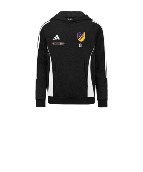adidas Tiro 24 Hoody Schwarz Weiss