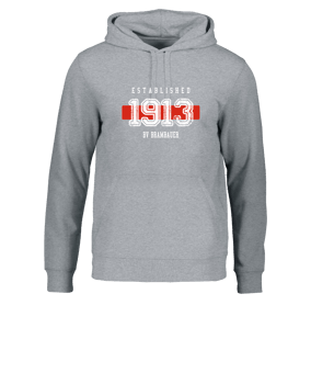 Merch Drummer 2.0 Hoody Heather Grey | #established