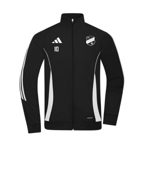 adidas Tiro 24 Trainingsjacke Schwarz Weiss