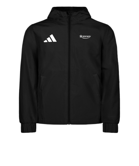 adidas Entrada 26 Regenjacke Schwarz