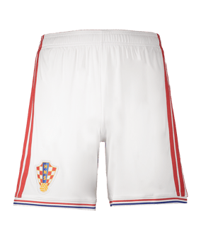 adidas Kroatien Short Home 2026 Weiß - weiss