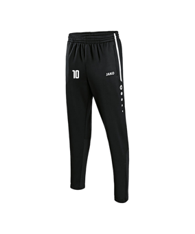 JAKO Active Trainingshose Schwarz Weiss F08