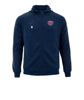 adidas Tiro 25 veste capuche bleu