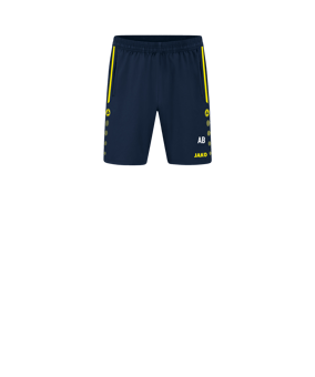 JAKO Allround Short Kids Blau Gelb F904