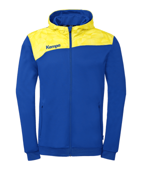 Kempa Athletics 29 Jas met capuchon Kids Blauw K40 - blauw