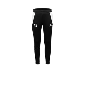 adidas Tiro 24 Trainingshose Kids Schwarz Weiss