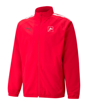PUMA teamLIGA Sideline Jacke Rot F01