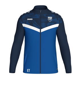 JAKO Iconic Polyesterjacke Kids Blau F403