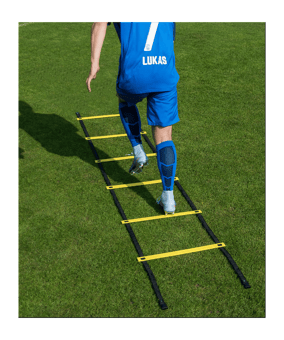 Cawila CORE Koordinationsleiter 4m inkl. Tasche | variable Sprossen - gelb