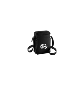Merch Cross Body Bag Black | #logo
