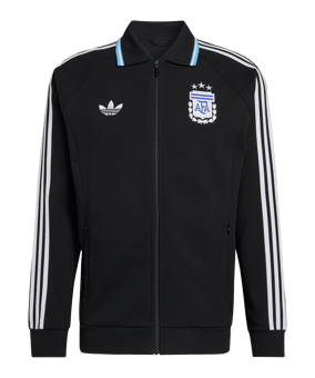 adidas AFA Argentinien Anthem Jacke Schwarz - schwarz