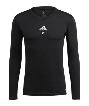 adidas Team Base Top langarm Schwarz