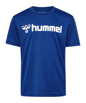 Hummel hmlLogo Trikot Kids Blau F7045 - blau