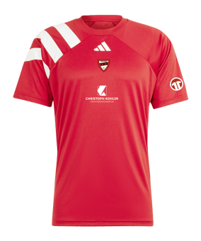 adidas Fortore 23 Trikot Rot Weiss