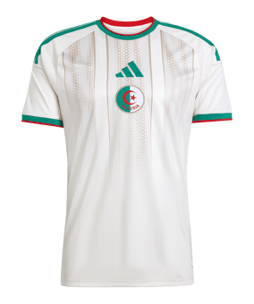 adidas Algerien Trikot Home WM 2026 Weiß - weiss