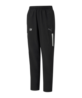 PUMA teamLIGA Sideline Hose Kids Schwarz Weiss F03