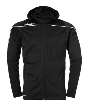 uhlsport Giacca con cappuccio nero C01 - nero