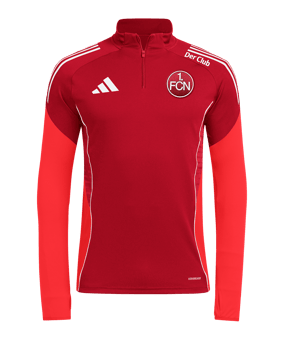 adidas 1. FC Nürnberg Sweatshirt Rot - rot