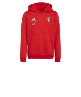 adidas Entrada 22 Hoody Kids Rot