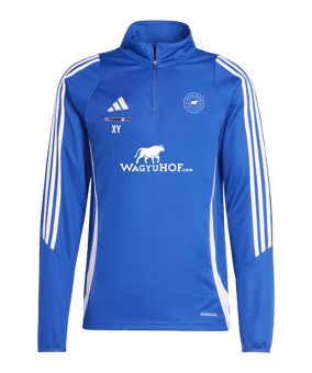 adidas Tiro 24 Trainingstop Blau Weiss