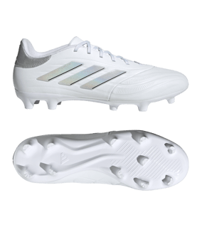 adidas COPA Pure 2 League FG Pearlized Weiss Silber - weiss