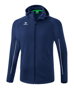 Erima Liga Star Kapuzenjacke Blau Weiss - blau