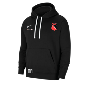 Nike Park 20 Fleece Hoody Schwarz Weiss F010