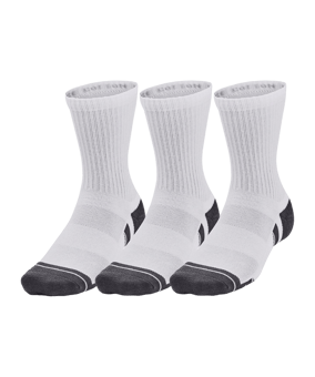 Under Armour Performance Socken Mid 3er Weiss F100 - weiss