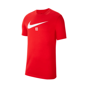 Nike Park 20 T-Shirt Swoosh Rot F657