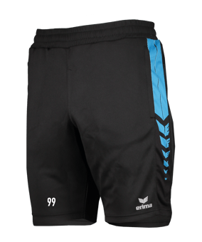 Erima SIX WINGS Short Schwarz Blau