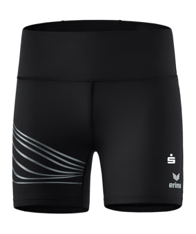 Erima Racing Short Leggings Damen Schwarz