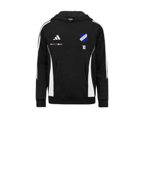 adidas Tiro 24 Hoody Schwarz Weiss