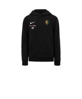 Nike Park 20 Fleece Hoody Kids Schwarz Weiss F010