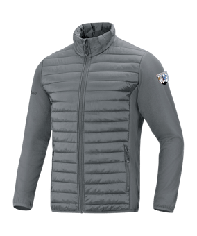 JAKO Hybrid Corparate Jacke Grau F840 