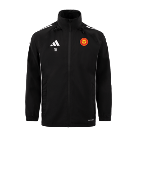 Veste de pluie adidas Tiro 24 noir blanc 