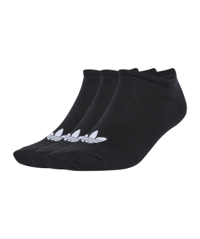 adidas Liner 3er Pack Socken Schwarz - schwarz