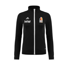 adidas Entrada 22 TK Trainingsjacke Damen Schwarz