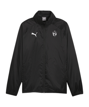 PUMA teamGOAL Chaqueta All-Weather Negro  Blanco F03