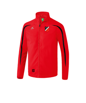 Erima Laufjacke Kids Rot Schwarz