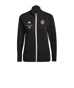 adidas Entrada 22 TK Trainingsjacke Damen Schwarz